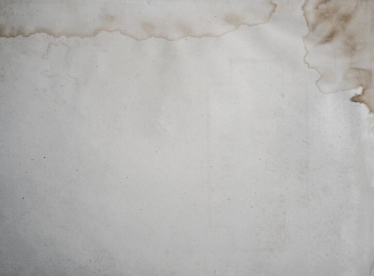 white cloth with stain